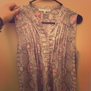 2 for 10 - pink animal print top